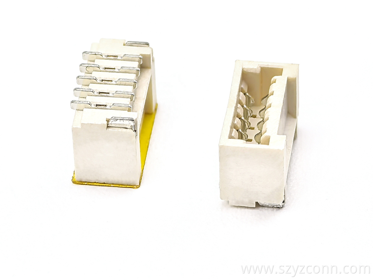 1.0mm Pitch Wafer Vertical SMT Pin header Connector 5P